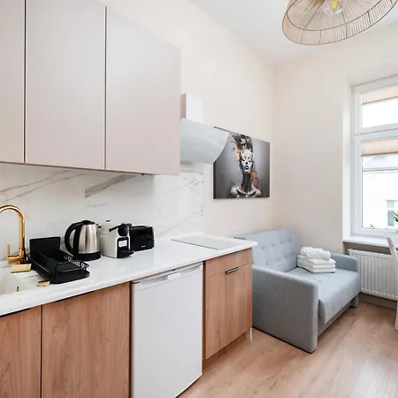 Downtown With Mezzanine By Bookinghost Łódź