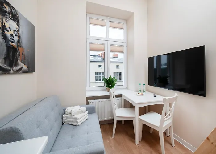 Downtown With Mezzanine By Bookinghost Łódź